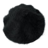 ililily Solid Color Angora French Beret Furry Artist Flat Winter Hat