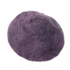 ililily Solid Color Angora French Beret Furry Artist Flat Winter Hat