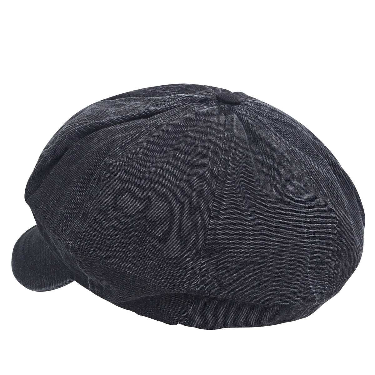 ililily 8-Panel Vintage Distressed Cotton Newsboy Cabbie Flat Hunting Hat