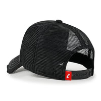 ililily PREMIUM NASA Worm Logo Embroidery Structured Baseball Cap Mesh Back Trucker Hat M / XL