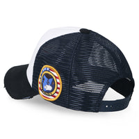 ililily NASA Meatball Logo Embroidery Baseball Cap Apollo 1 Patch Trucker Hat