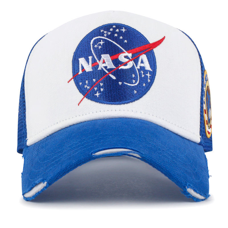 ililily PREMIUM NASA Meatball Logo Embroidery Baseball Cap Apollo 1 Patch Hat M/XL