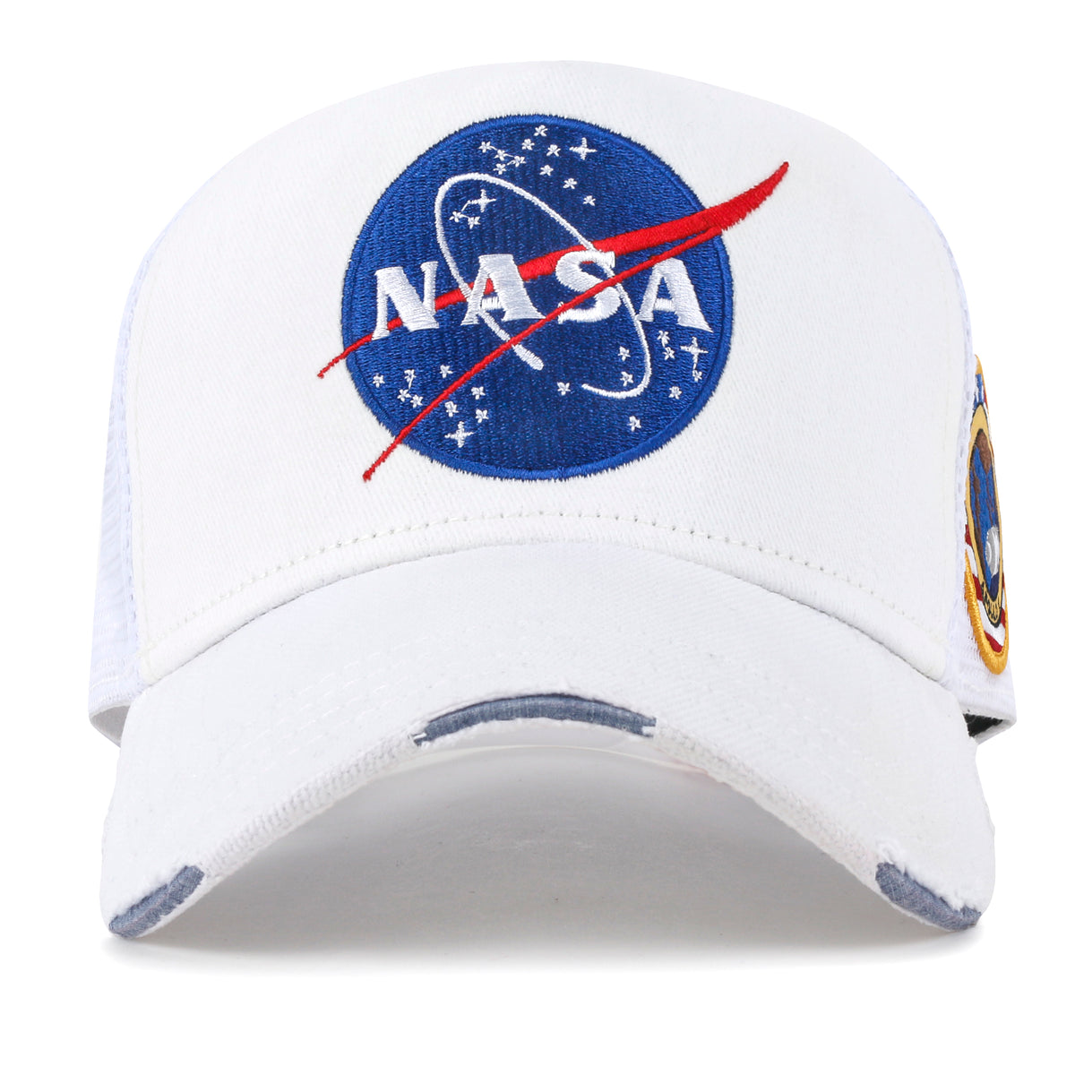 ililily PREMIUM NASA Meatball Logo Embroidery Baseball Cap Apollo 1 Patch Hat M/XL