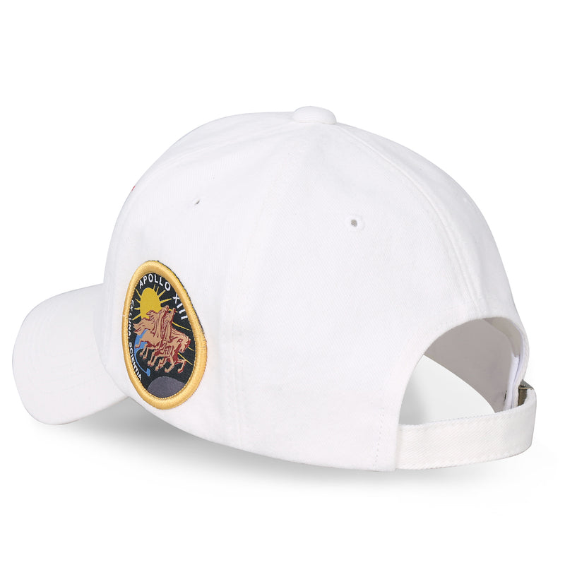 ililily NASA Meatball Logo Embroidery Baseball Cap Apollo 13 Patch Trucker Hat