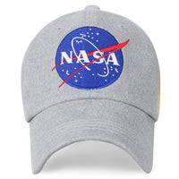 ililily NASA Meatball Logo Embroidery Baseball Cap Apollo 13 Patch Trucker Hat