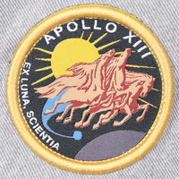 ililily NASA Meatball Logo Embroidery Baseball Cap Apollo 13 Patch Trucker Hat