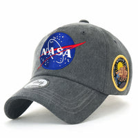 ililily NASA Meatball Logo Embroidery Baseball Cap Apollo 13 Patch Trucker Hat