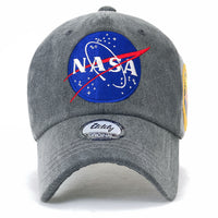 ililily NASA Meatball Logo Embroidery Baseball Cap Apollo 13 Patch Trucker Hat