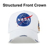 ililily PREMIUM NASA Meatball Logo Embroidery Large Baseball Cap Apollo 1 Patch Hat
