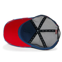 ililily Time To Embroidered Baseball Cap Colorful Stitch Mesh Trucker Hat