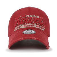 ililily Howel's Distressed Vintage Solid Color Cotton Baseball Cap Trucker Hat