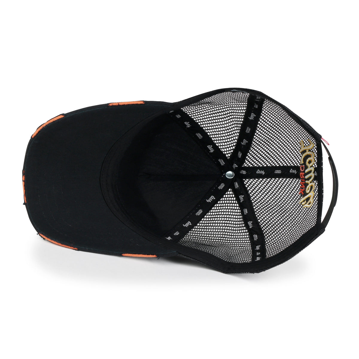 ililily Premium Howels Embroidery Structured Crown Vintage Baseball Cap