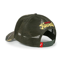 ililily Premium Howels Embroidery Structured Crown Vintage Baseball Cap