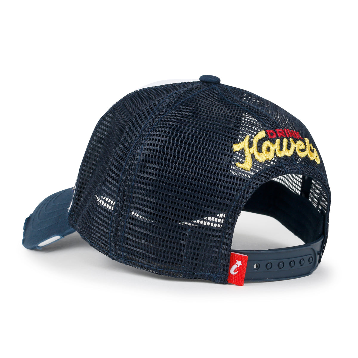 ililily Premium Howels Embroidery Structured Crown Vintage Baseball Cap