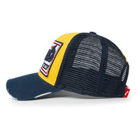 ililily Premium Howels Embroidery Structured Crown Vintage Baseball Cap