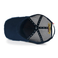 ililily Premium Howels Embroidery Structured Crown Vintage Baseball Cap
