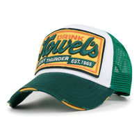 ililily Premium Howels Embroidery Structured Crown Vintage Baseball Cap
