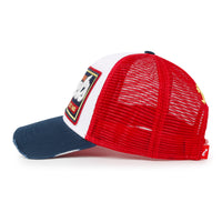 ililily Premium Howels Embroidery Structured Crown Vintage Baseball Cap