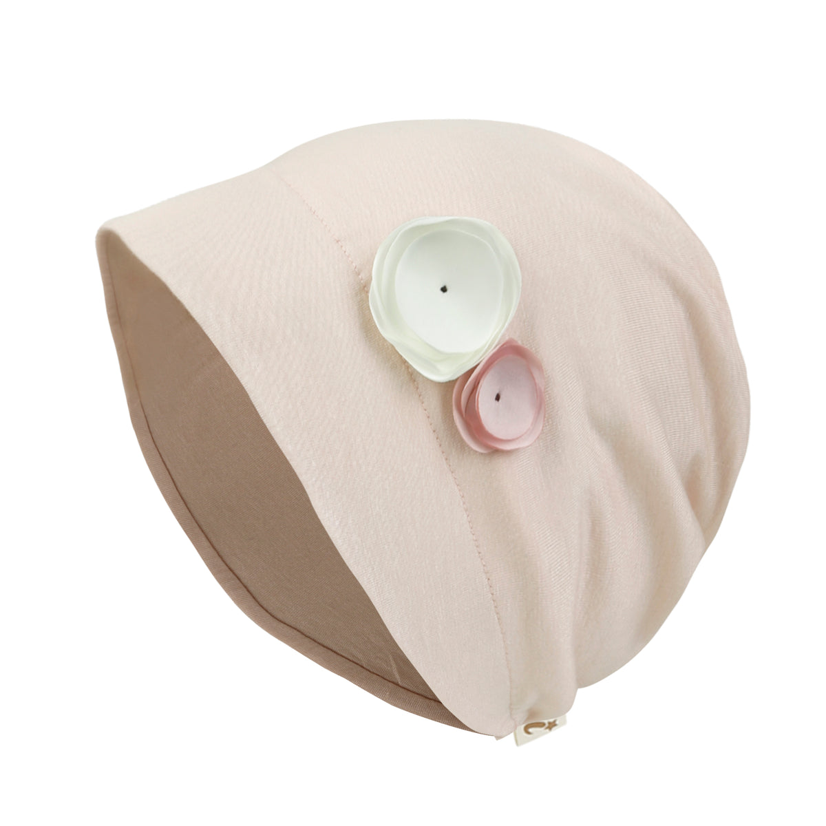 ililily TENCEL™Lyocell Flower Trim Beanie Soft Touch Stretchable Classic Hat
