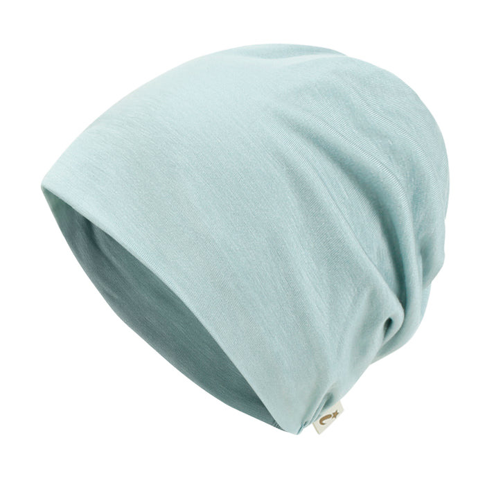 ililily TENCEL™Lyocell Color Beanie Ultra Soft Stretchable Head Cover Hat