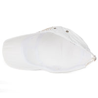 ililily Crystal Gemstone Stud Flower Vintage Cotton Military Army Hat Cadet Cap