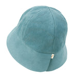 ililily TENCEL™Lyocell Lining Round Crown Sun Hat Soft Touch Cotton Bucket Hat