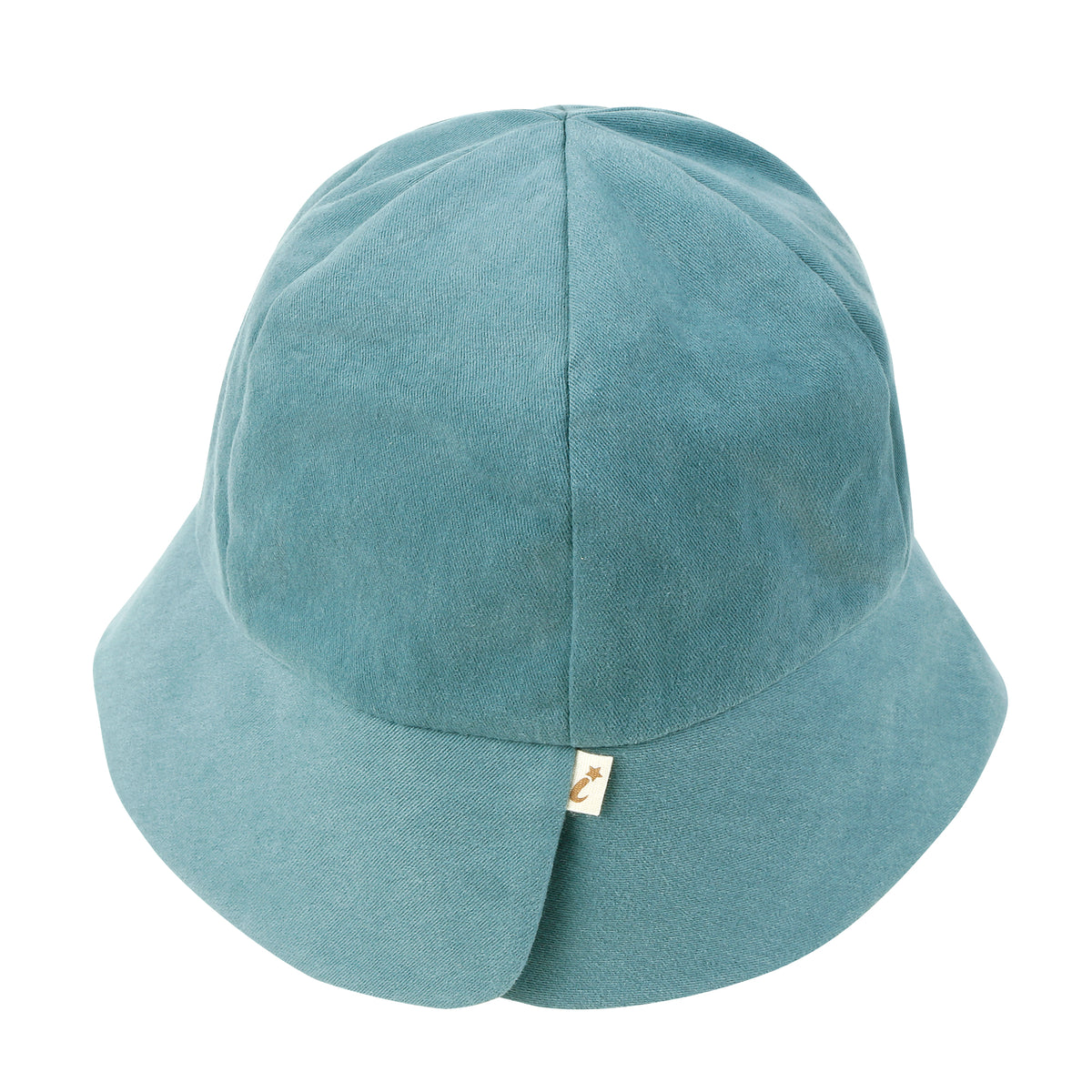 ililily TENCEL™Lyocell Lining Round Crown Sun Hat Soft Touch Cotton Bucket Hat