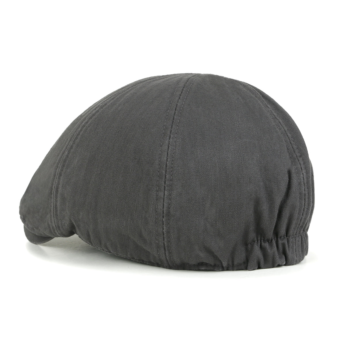 ililily Cotton Washed Flat Cap Cabbie Hat Gatsby Ivy Irish Hunting Newsboy Stretch fit