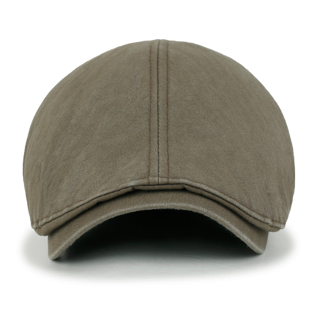 ililily Cotton Washed Flat Cap Cabbie Hat Gatsby Ivy Irish Hunting Newsboy Stretch fit