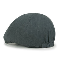 ililily Cotton Flat Cap Cabbie Hat Gatsby Ivy Irish Hunting Newsboy Stretch fit