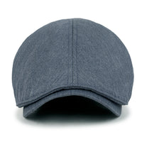 ililily Cotton Flat Cap Cabbie Hat Gatsby Ivy Irish Hunting Newsboy Stretch fit