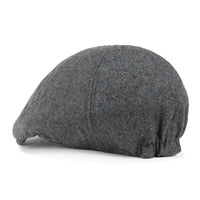 ililily Basic Color Gatsby Newsboy Hat Flex Fit Cabbie Hunting Flat Cap