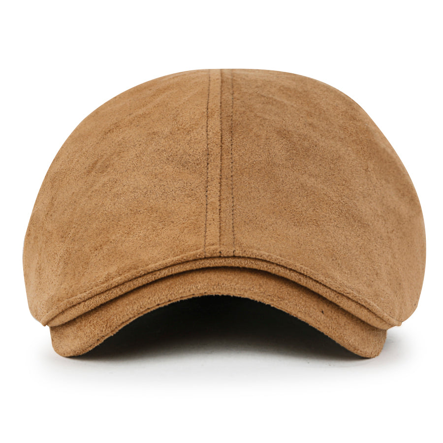 ililily Basic Color Gatsby Newsboy Hat Flex Fit Cabbie Hunting