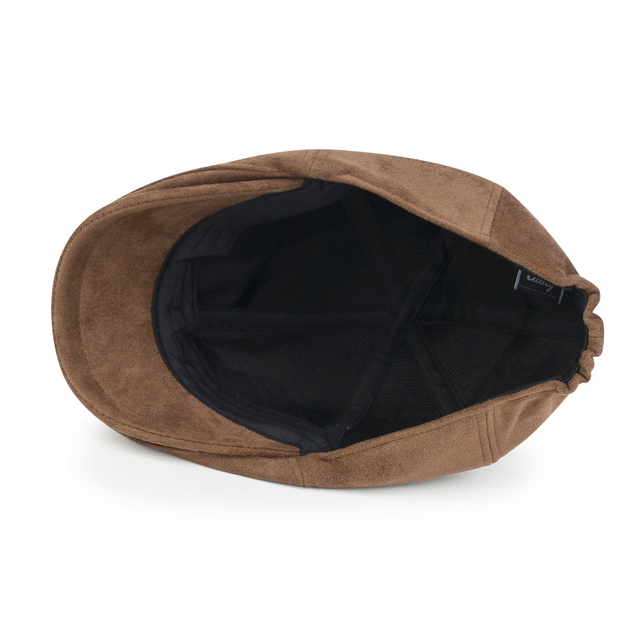 ililily Basic Color Gatsby Newsboy Hat Flex Fit Cabbie Hunting