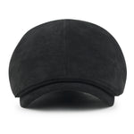ililily Basic Color Gatsby Newsboy Hat Flex Fit Cabbie Hunting Flat Cap
